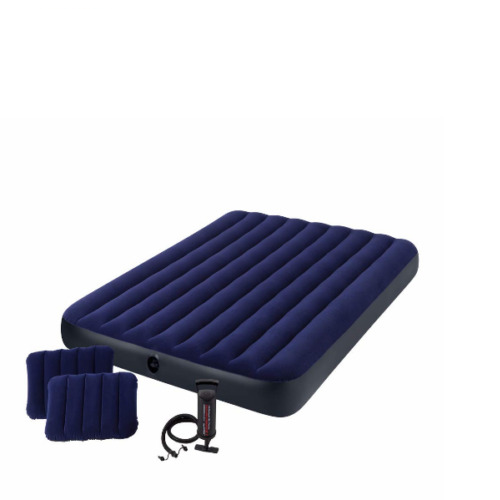 CAMA INFLABLE INTEX 60 PULGADAS + BOMBA Y ALMOHADAS MD 10731