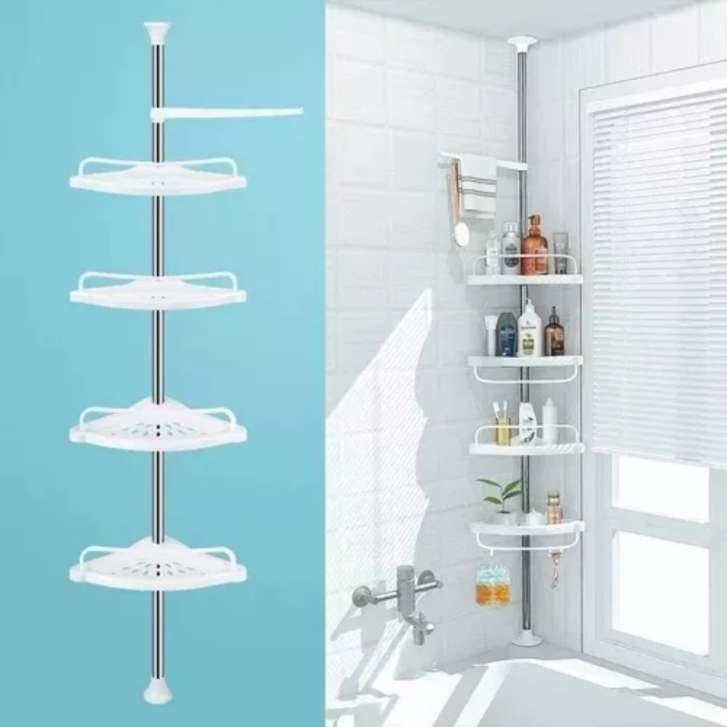 ESTANTE ORGANIZADOR TIPO ESQUINERO PARA BAÑO