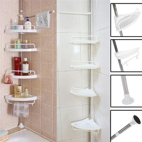 ESTANTE ORGANIZADOR TIPO ESQUINERO PARA BAÑO